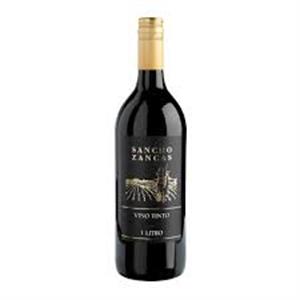 VC-VINO TINTO SANCHO ZANCAS 1L (12UND)