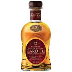 L-BOT WHISKY CARDHU 12 AÑOS 70CL