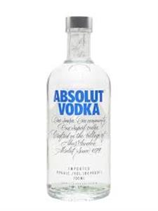L-BOT VODKA ABSOLUT AZUL 70CL