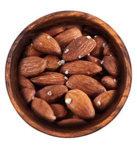 FSK-ALMENDRAS FRITAS PIEL ESPAÑA 1 KG.